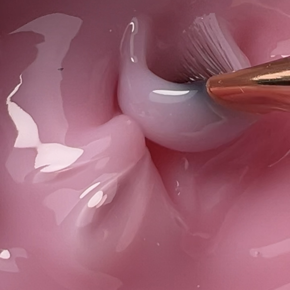 Építő zselé – Fluffy Soft Pink – galériakép 2