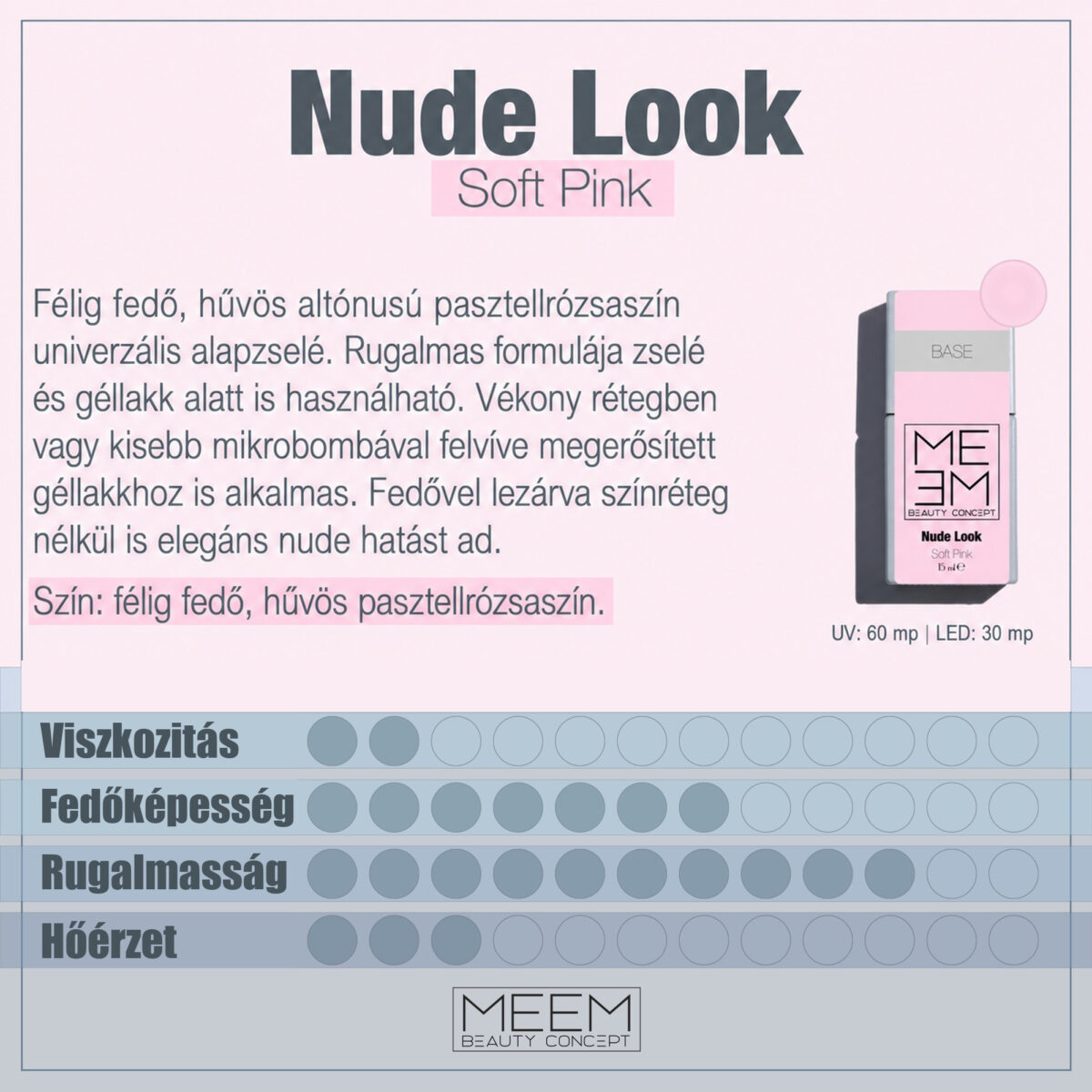 Bázis – Nude Look Soft Pink – galériakép 3